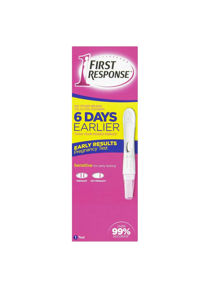 1st Response ypatingai jautrus nėštumo testas, 1 vnt.