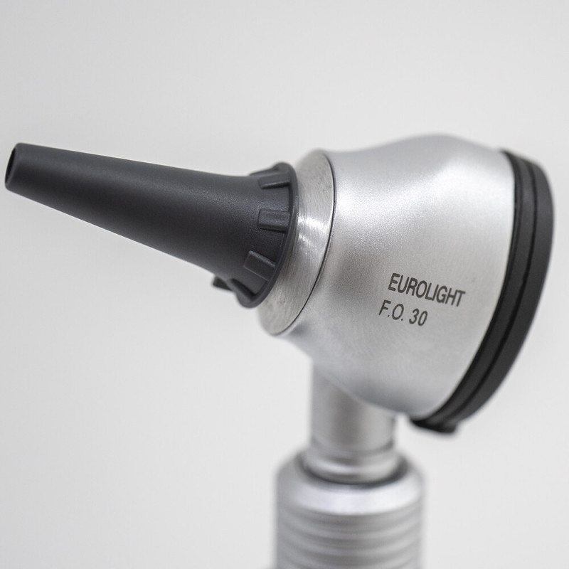 Profesionalus Otoskopas EUROLIGHT F.O. 30 LED 2.5V