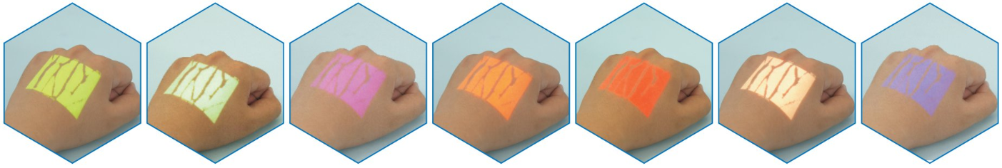 QV-500 venų ieškiklis naudojimo metu